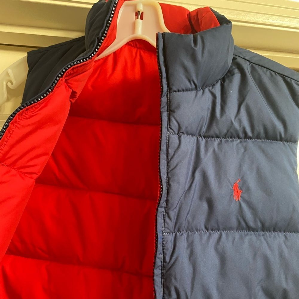Boys reversible polo vest - Picture 3 of 6